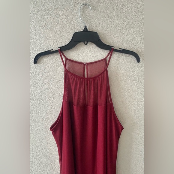 NWT DKNY Women's Cocktail Dress In Red Size Large - Picture 4 of 9